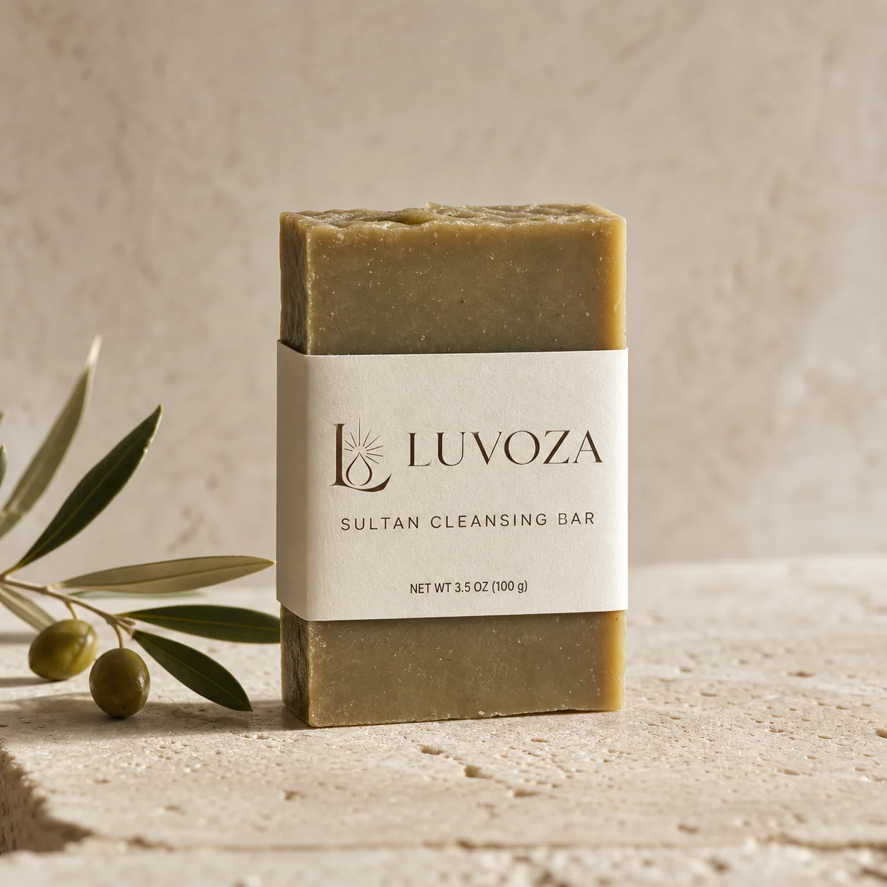 Luvoza Sultan Cleansing Bar, 3.5 ounces
